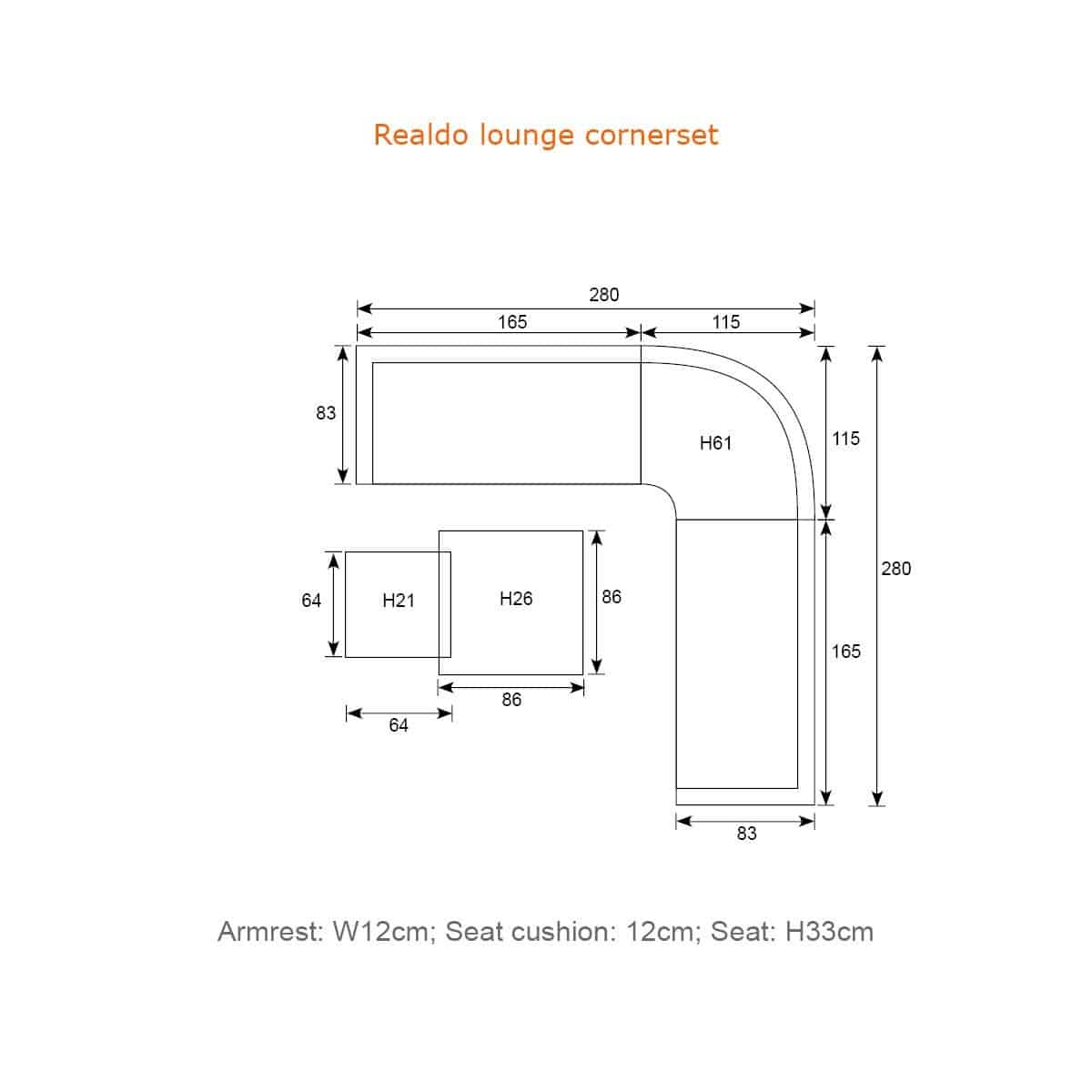 Garden Impressions Realdo lounge