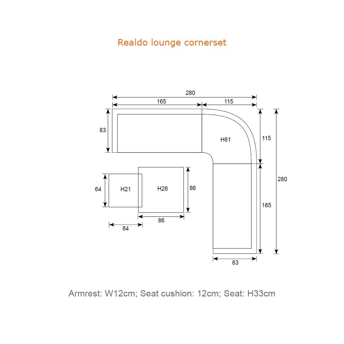 Garden Impressions Realdo lounge