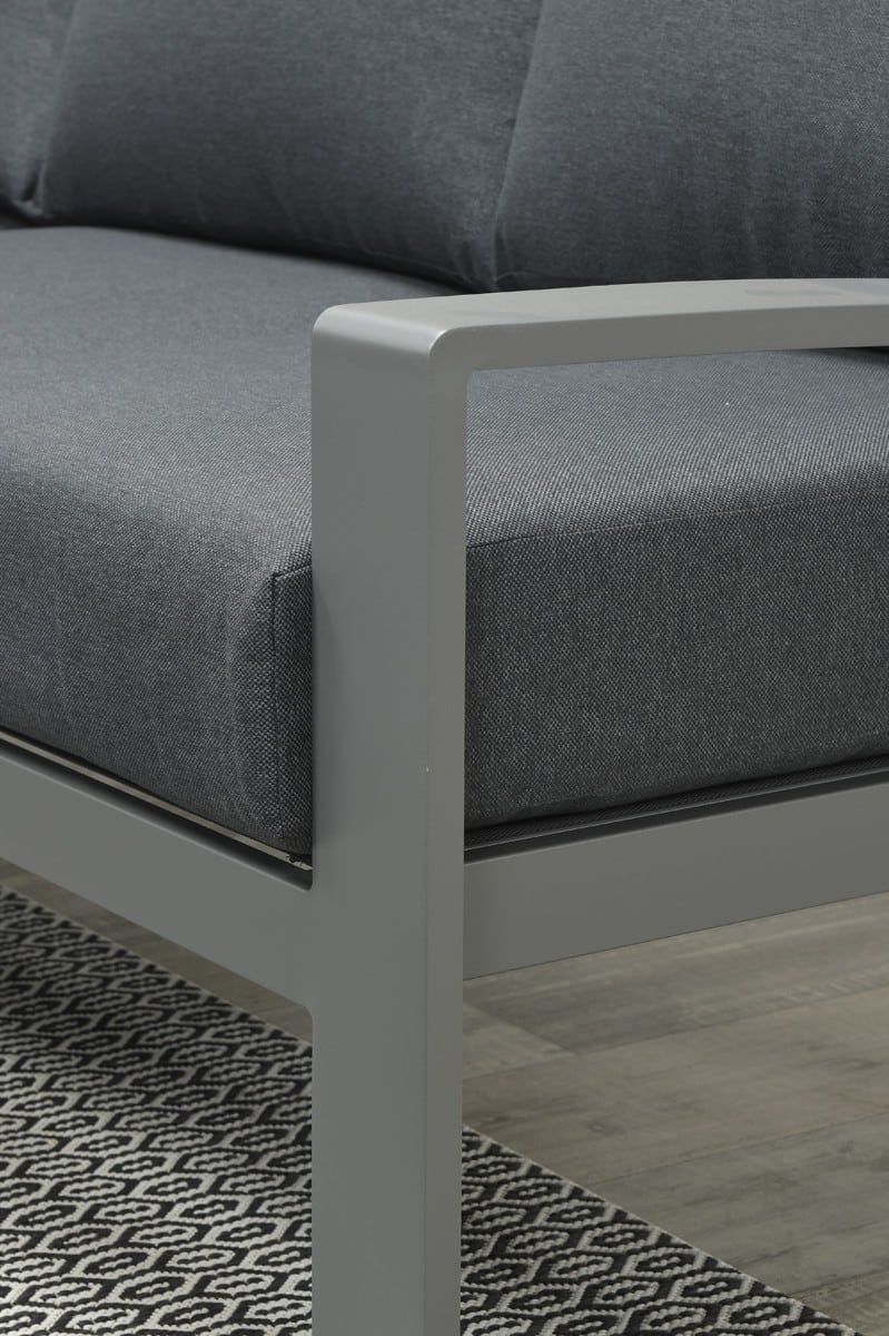 Loungeset Rondo black/mystic grey