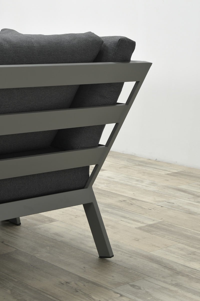 Loungeset Rondo black/mystic grey