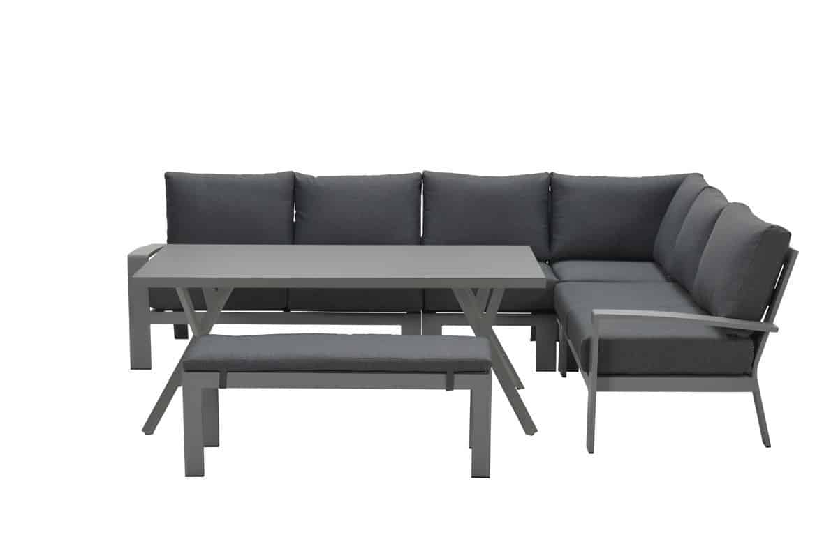 Loungeset Rondo black/mystic grey
