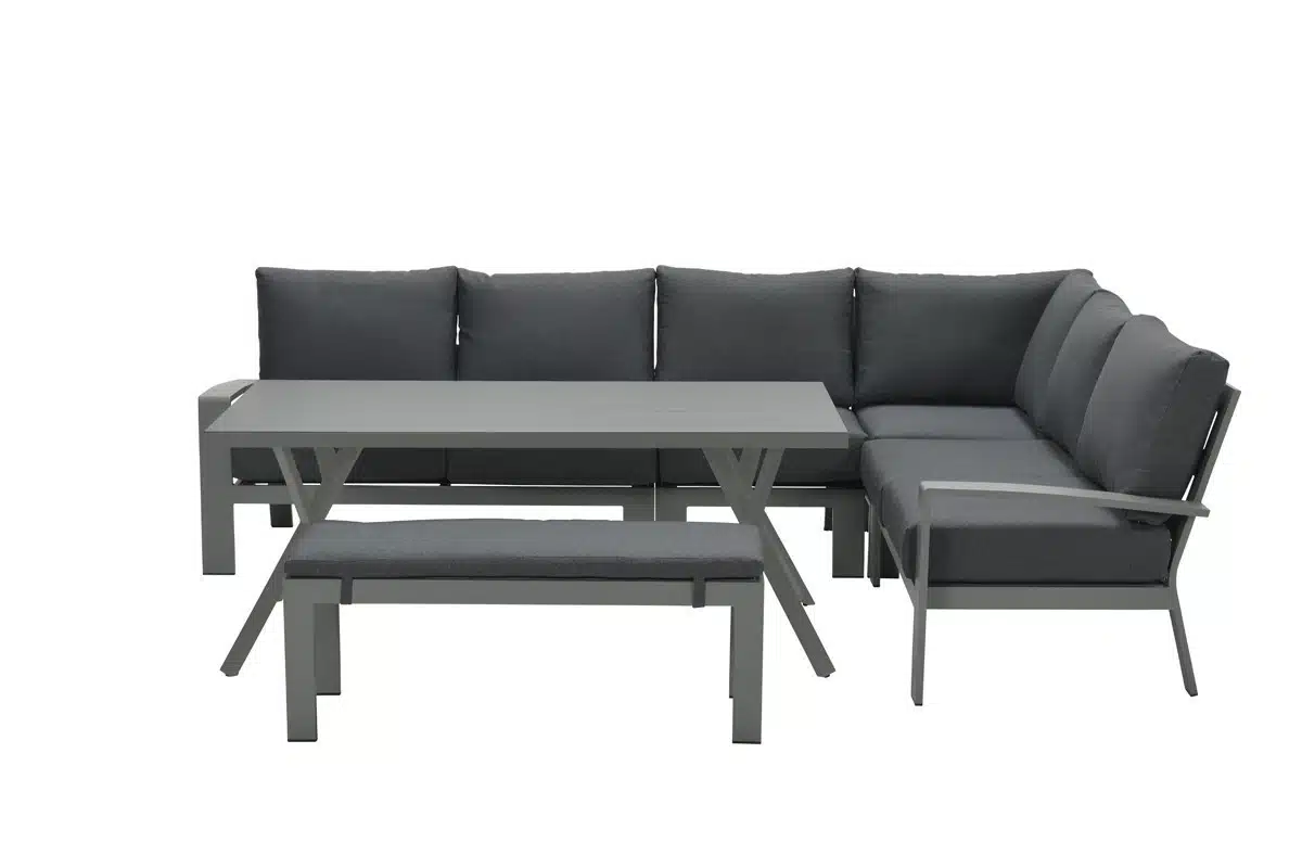 Loungeset Rondo black/mystic grey