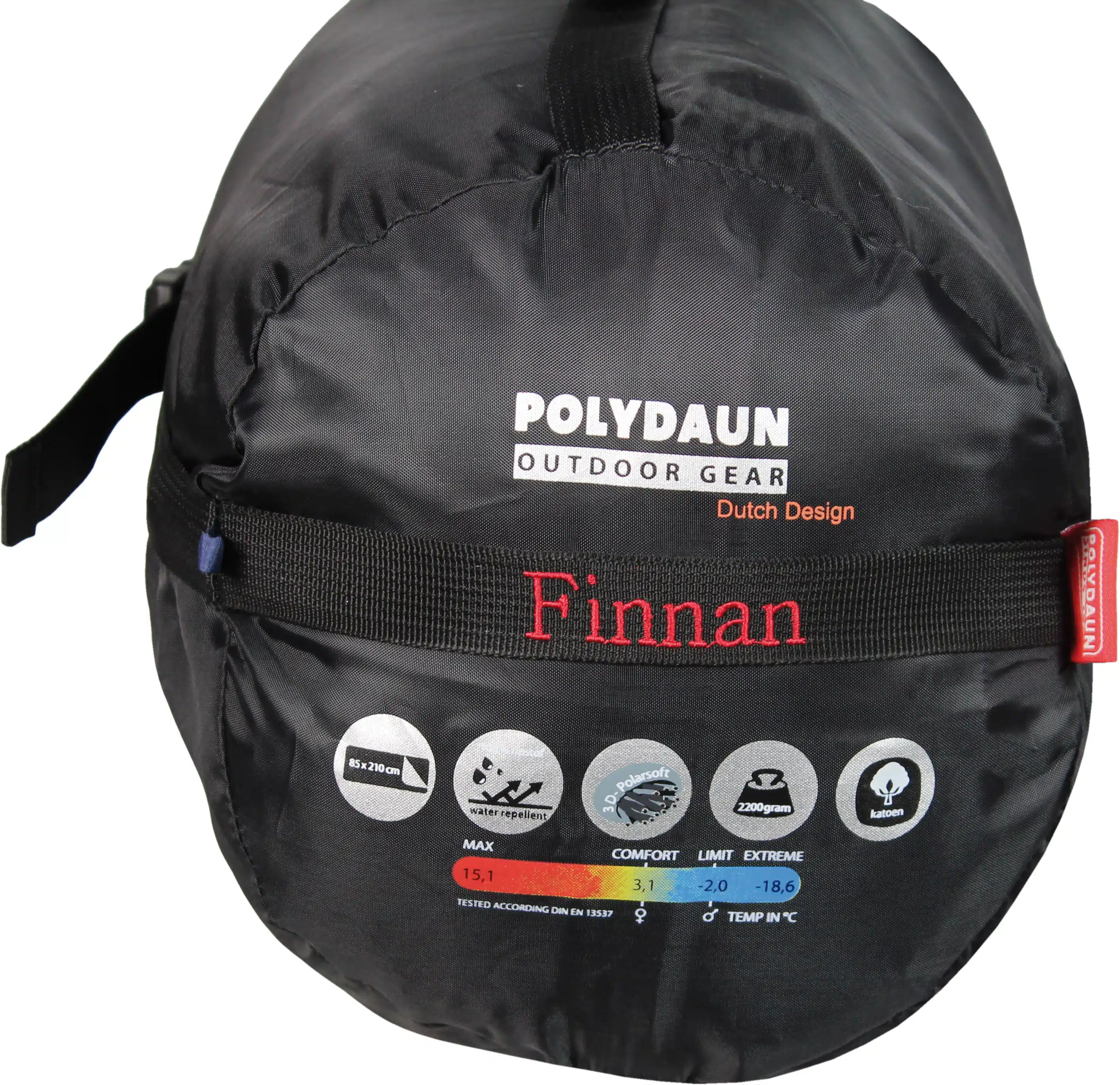 Polydaun slaapzak Finnan 85x210 cm