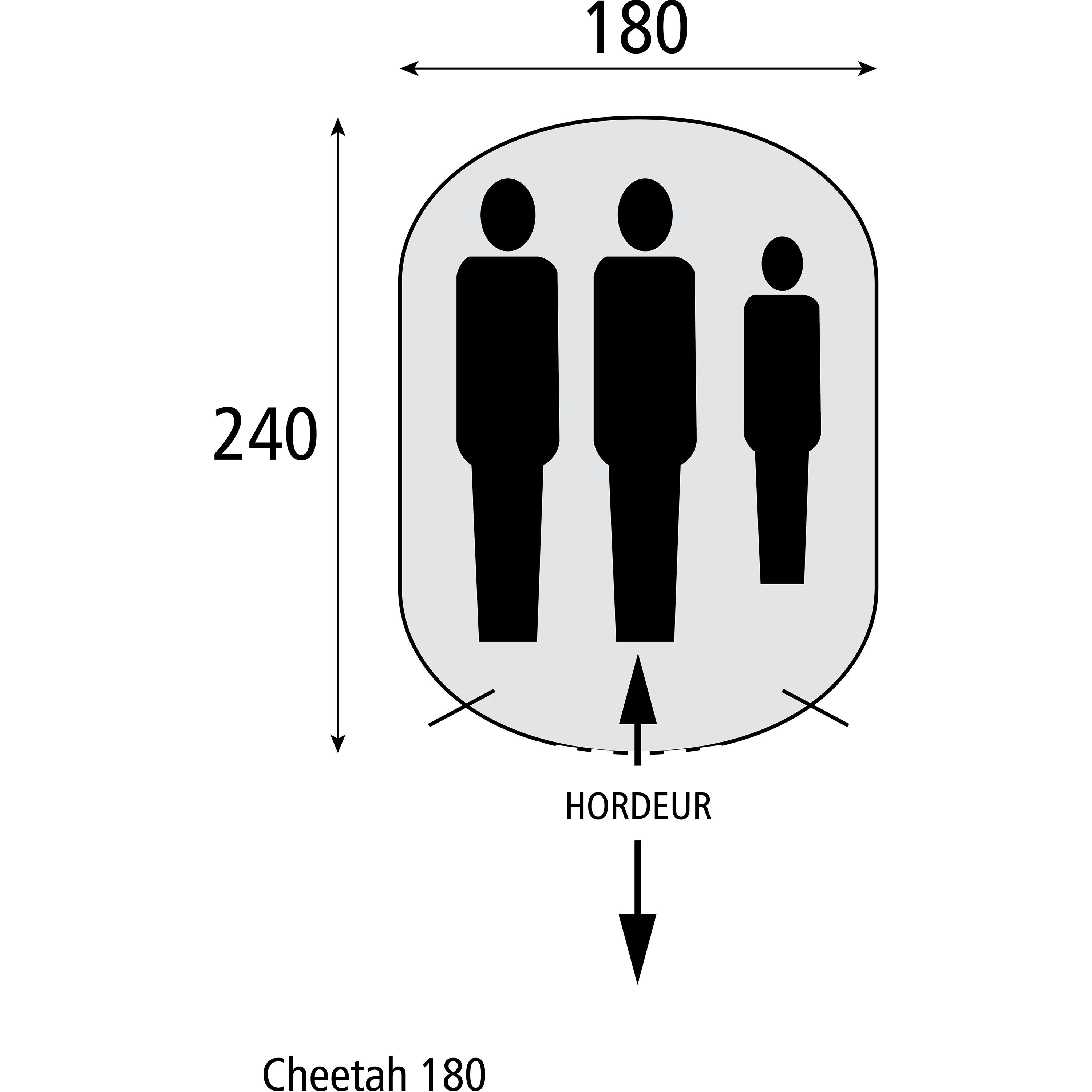 Safarica Cheetah 180 pop-up