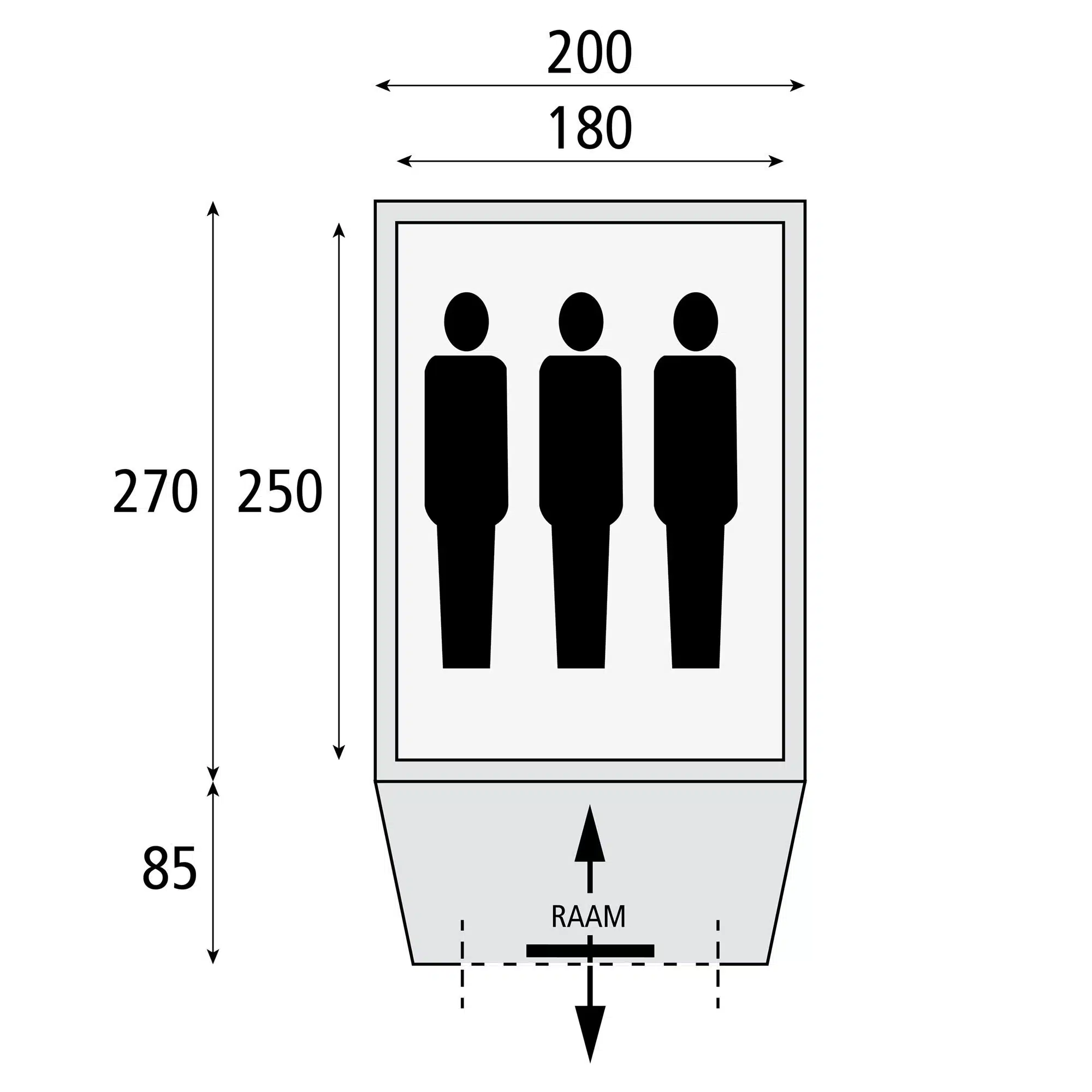 Safarica Hurricane 180 Pop Up