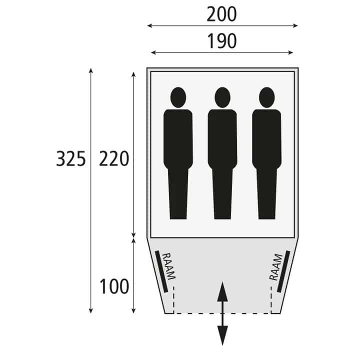 Safarica Kenia 200 polyester