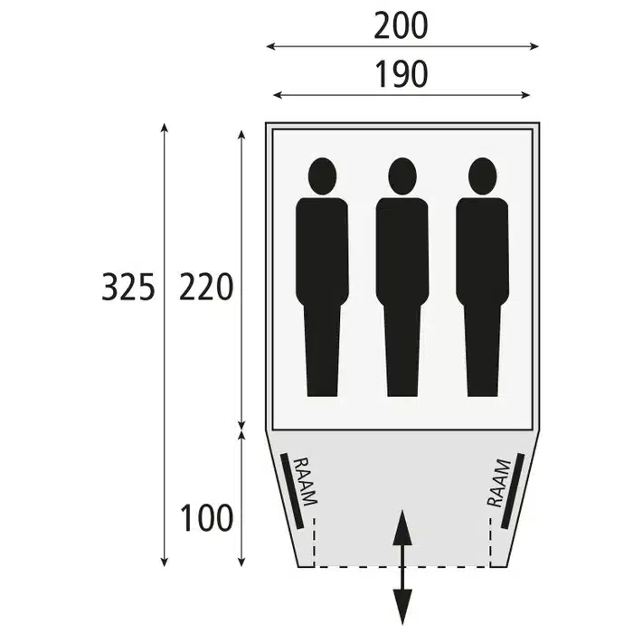 Safarica Kenia 200 polyester