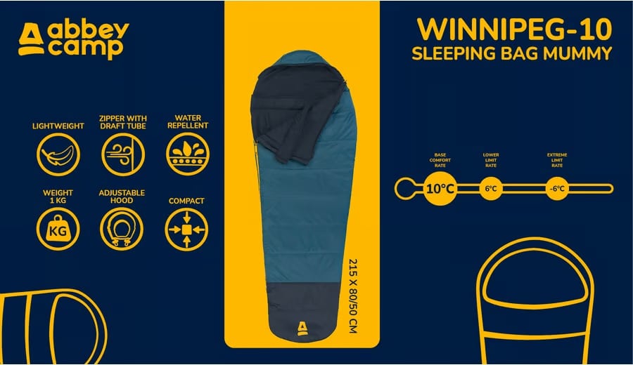 Abbey slaapzak Winnipeg