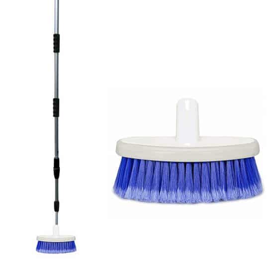 123 Wasborstel WDL half rond 3x140 cm