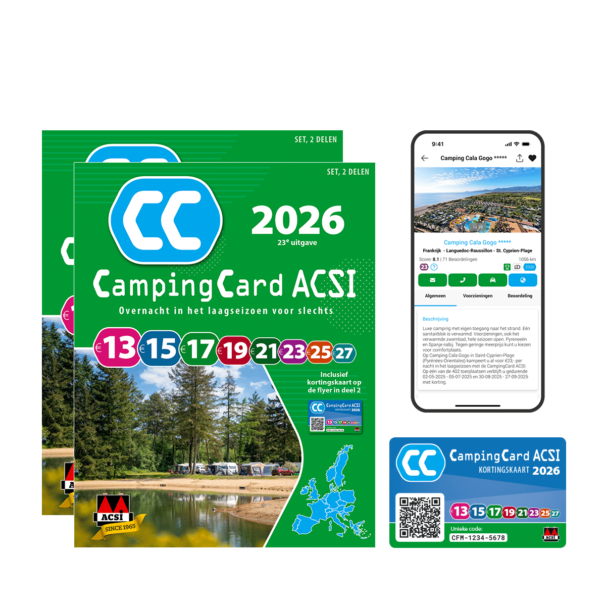 ACSI Camping Card 2026