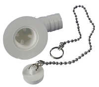 Afvoerplug haaks 19mm