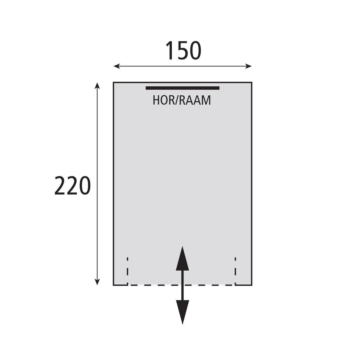 Bardani Bolero schuurtent