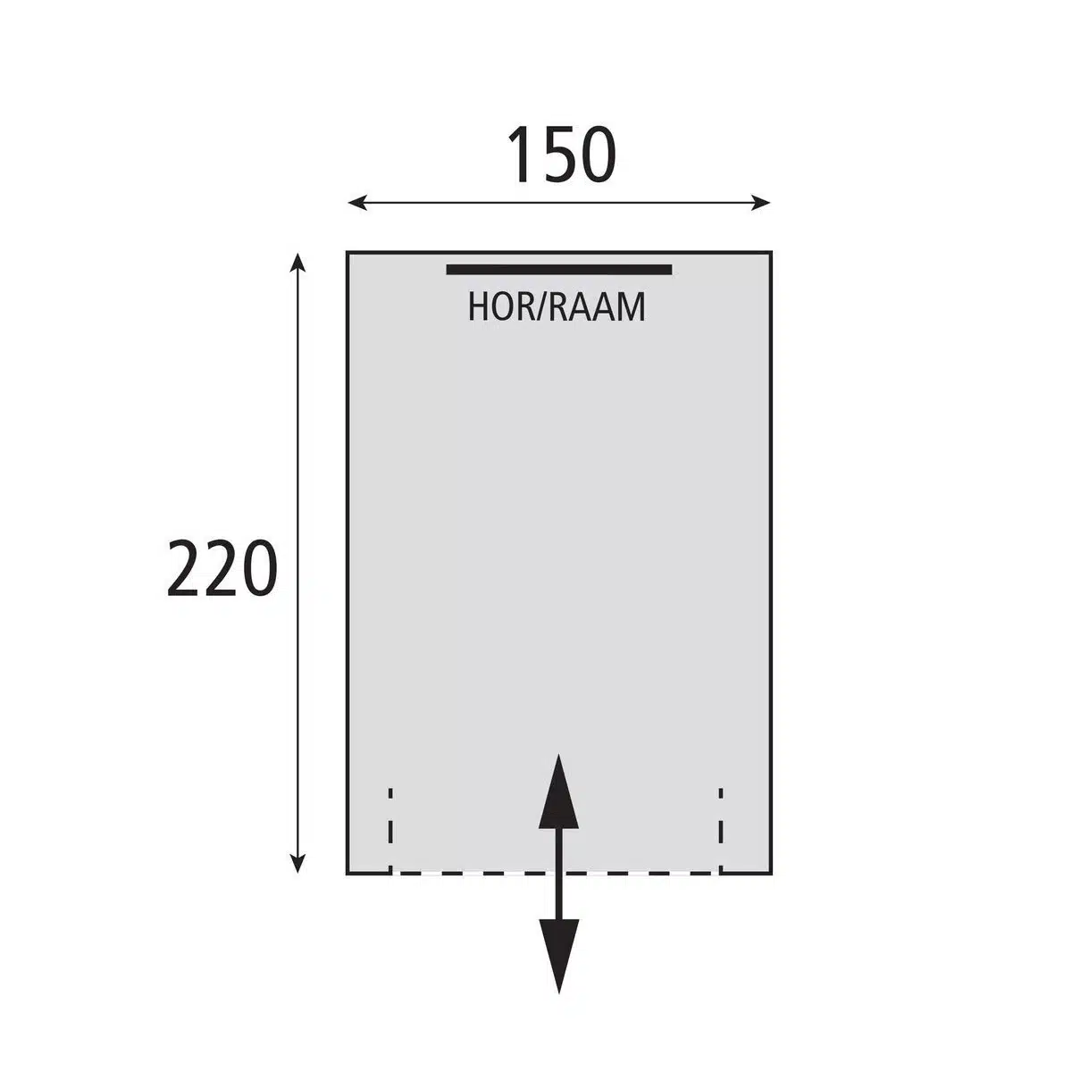 Bardani Bolero schuurtent