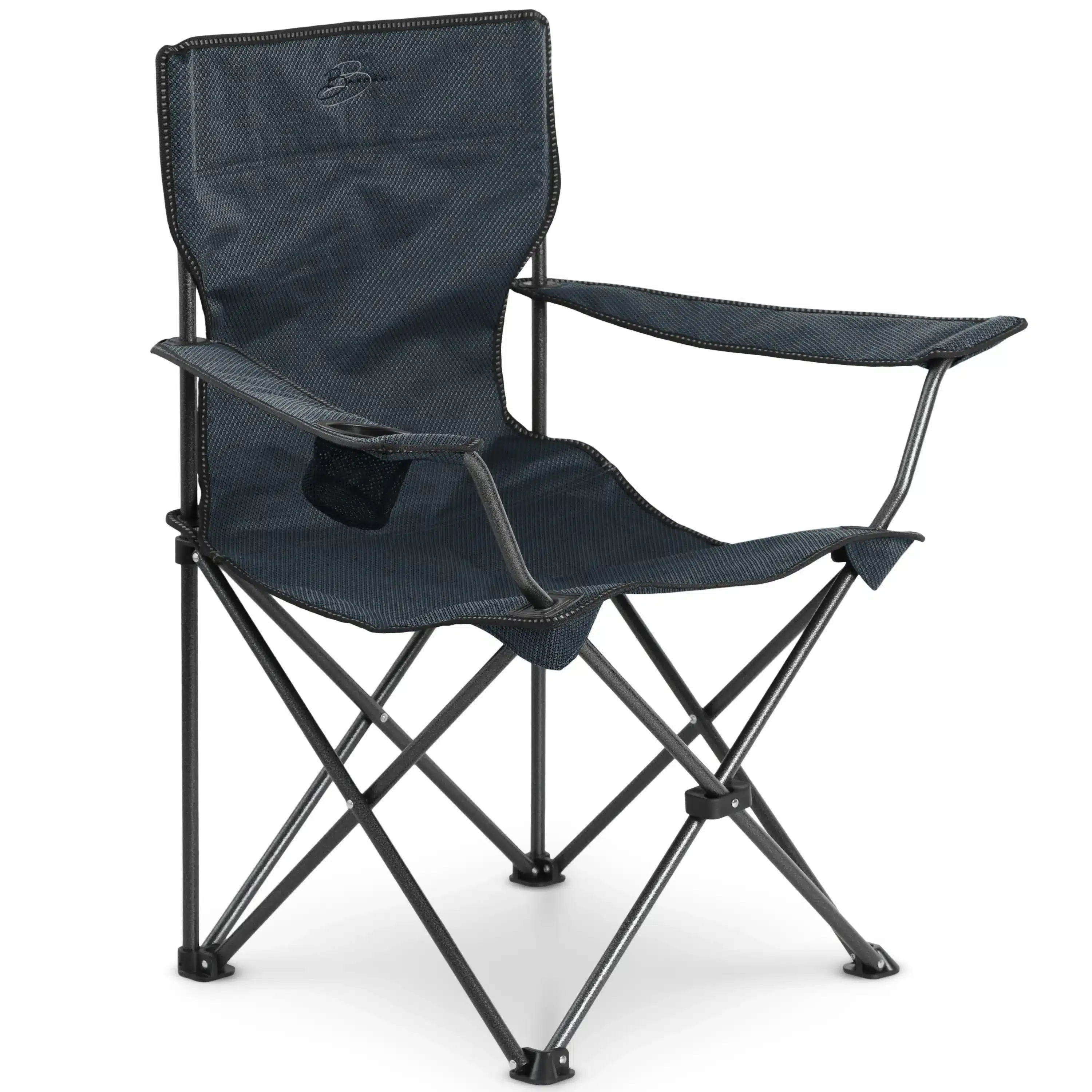 Bardani Captain's chair metallic silver