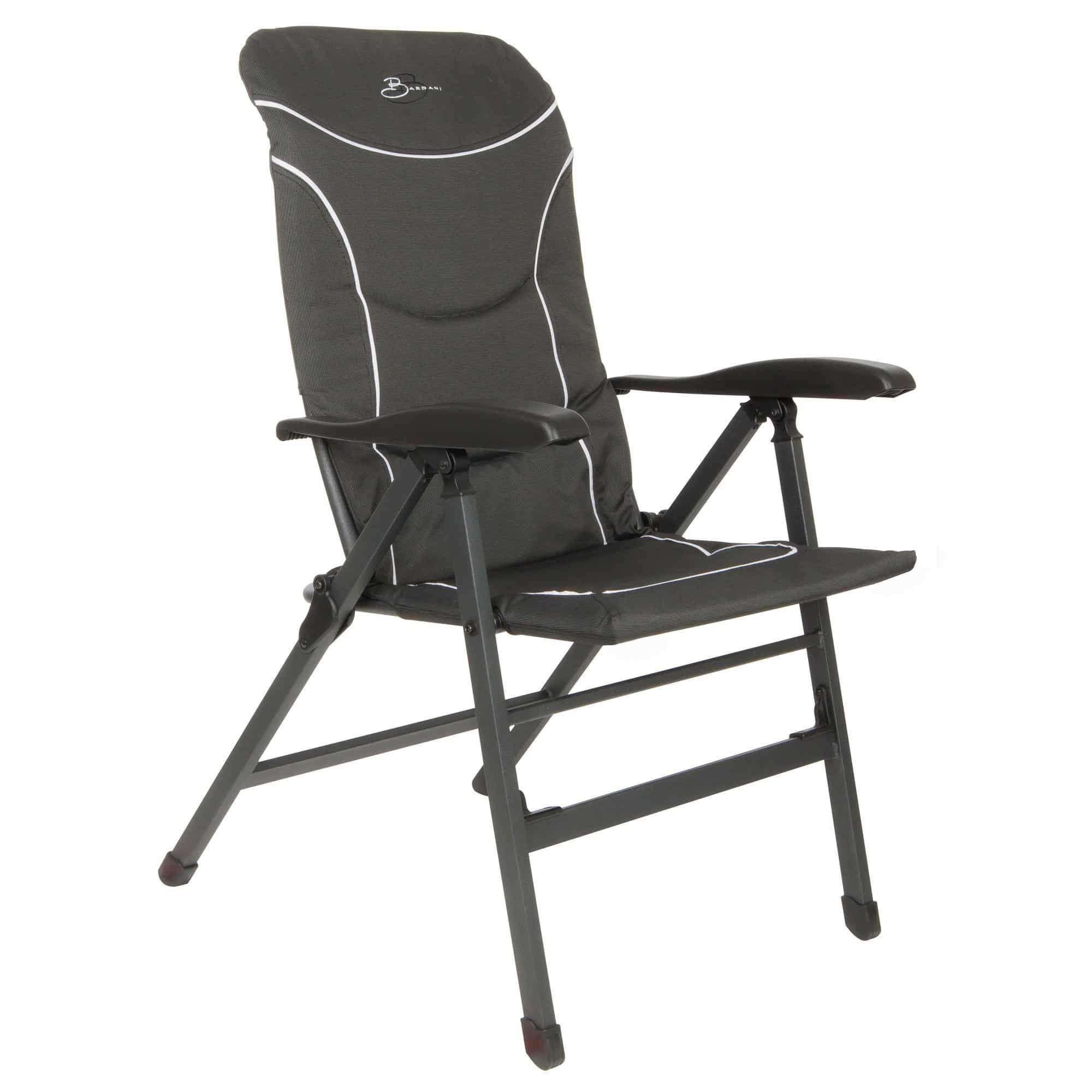 Bardani Tripoli zwart klapstoel