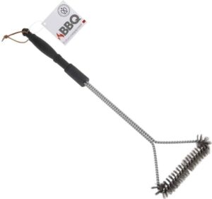 BBQ borstel driehoek metaal