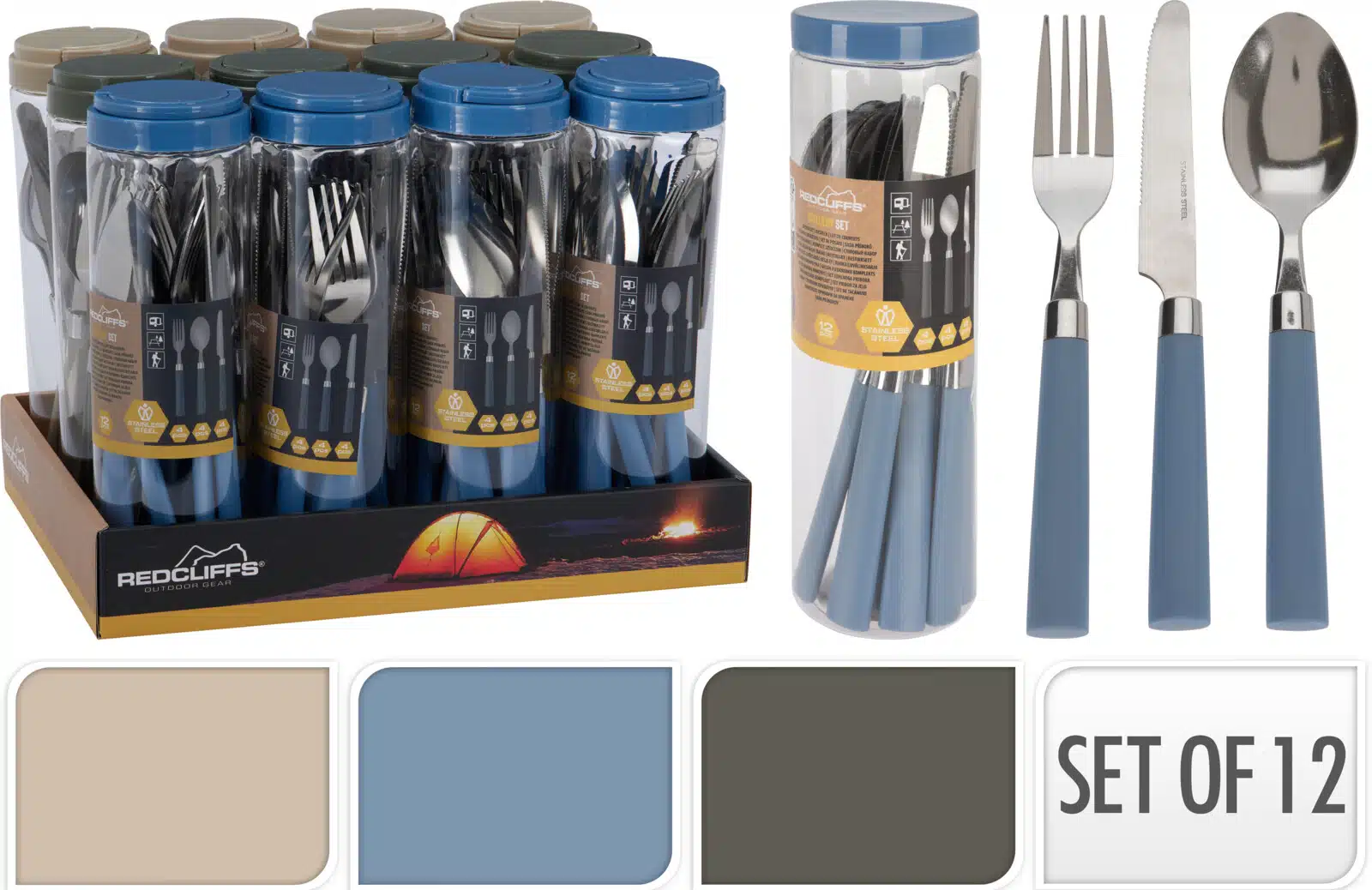 Bestekset RVS 12-dlg.