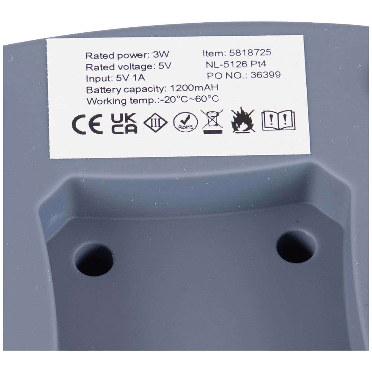 Bo-Camp Sargas tafellamp