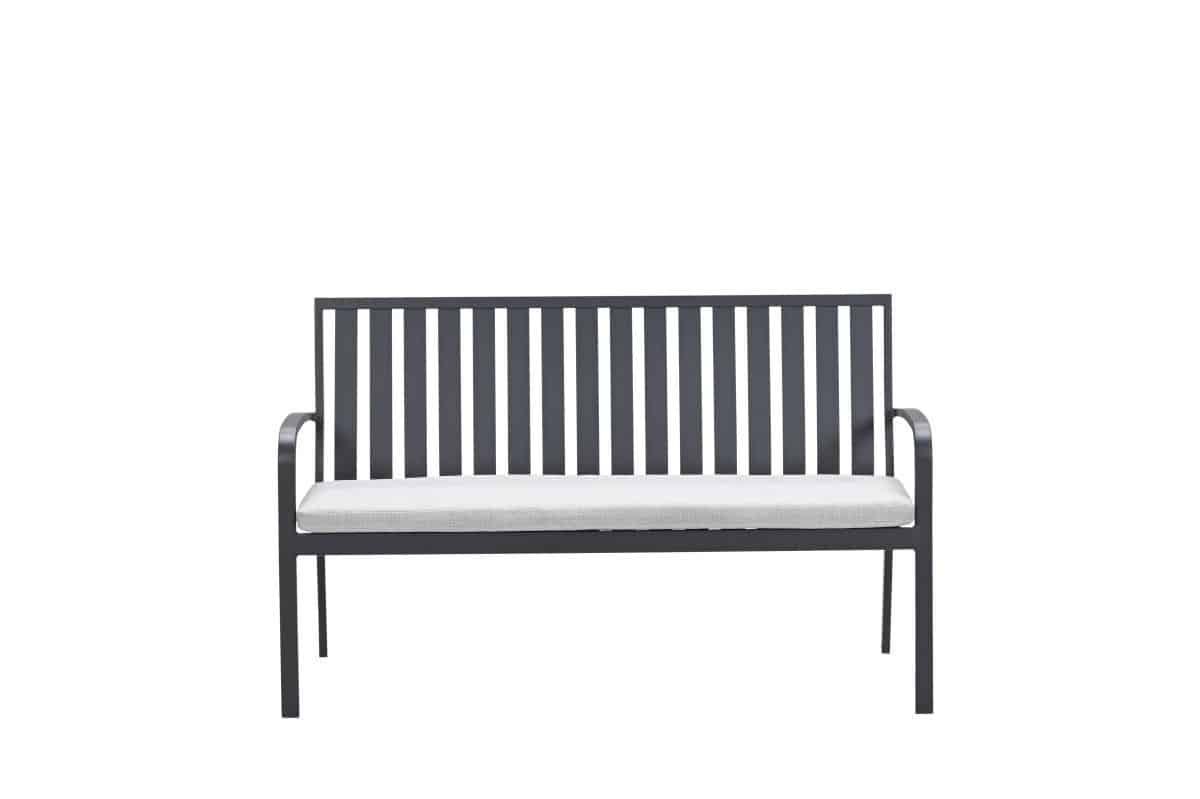 Bruno tuinbank 150 cm carbon black / valley sand