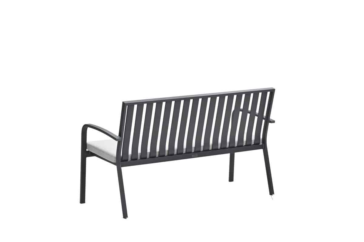 Bruno tuinbank 150 cm carbon black / valley sand