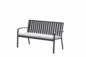 Bruno tuinbank 150 cm carbon black / valley sand