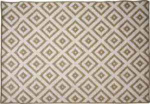 Buitenkleed 180 x 120 cm beige