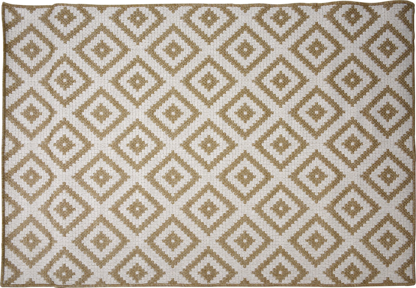 Buitenkleed 180 x 120 cm beige