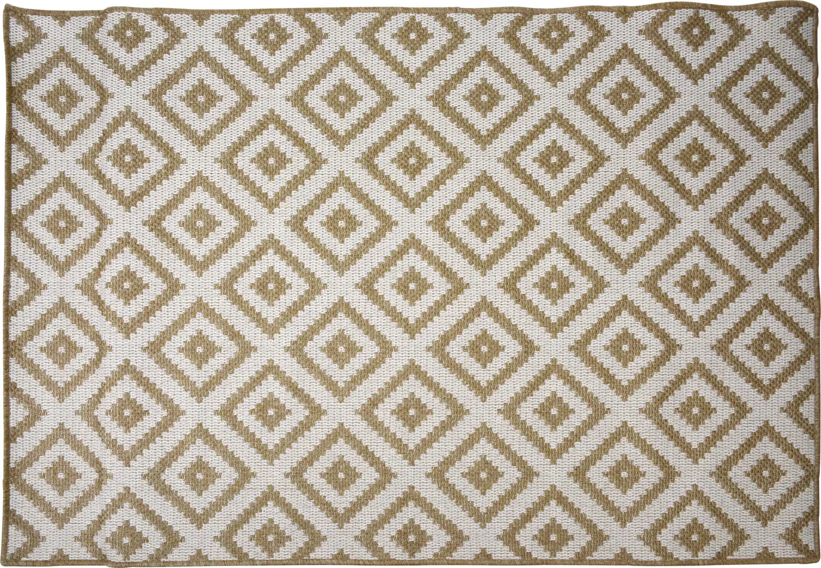 Buitenkleed 180 x 120 cm beige