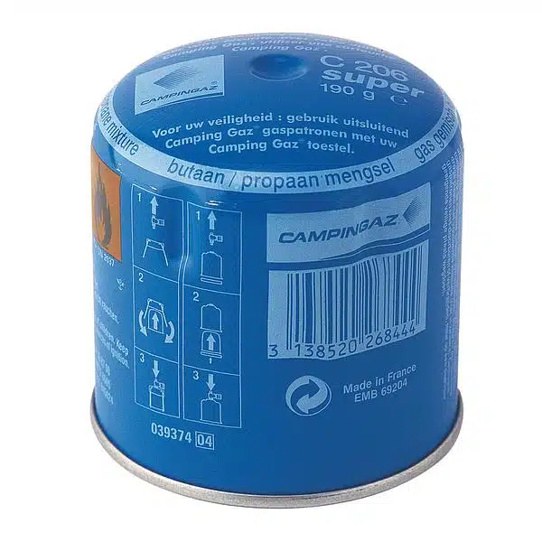 c206 cartridge bu/pro Campingaz gasblik