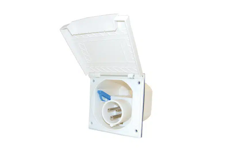 Cee wandinvoerdoos wit 105 x 105 mm