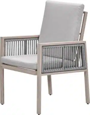 Decala dining stoel light oak / dark sand