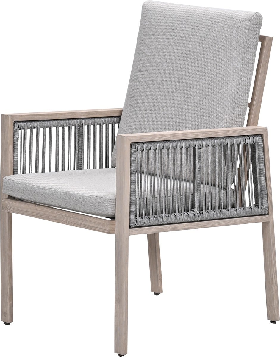 Decala dining stoel light oak / dark sand