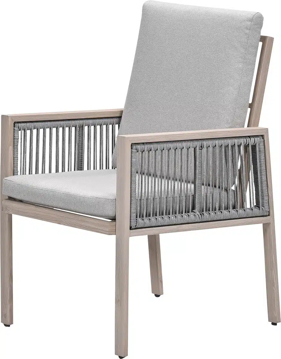 Decala dining stoel light oak / dark sand