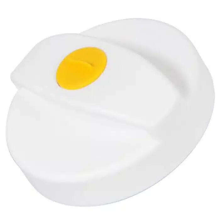 Deksel vuldop wit zonder slot