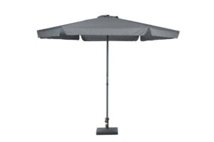Delta parasol 3 mtr. zwart