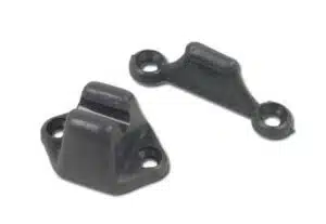 Deurvanger PVC grijs (2-dlg)