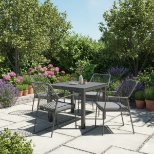 Set Dido (4) met Bali tafel