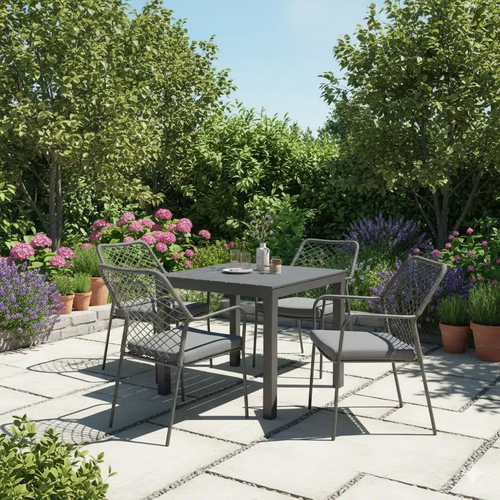 Set Dido (4) met Bali tafel