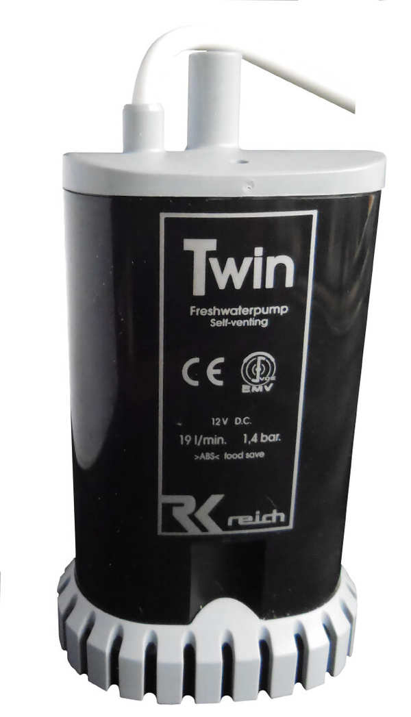 Dompelpomp twin 19 liter