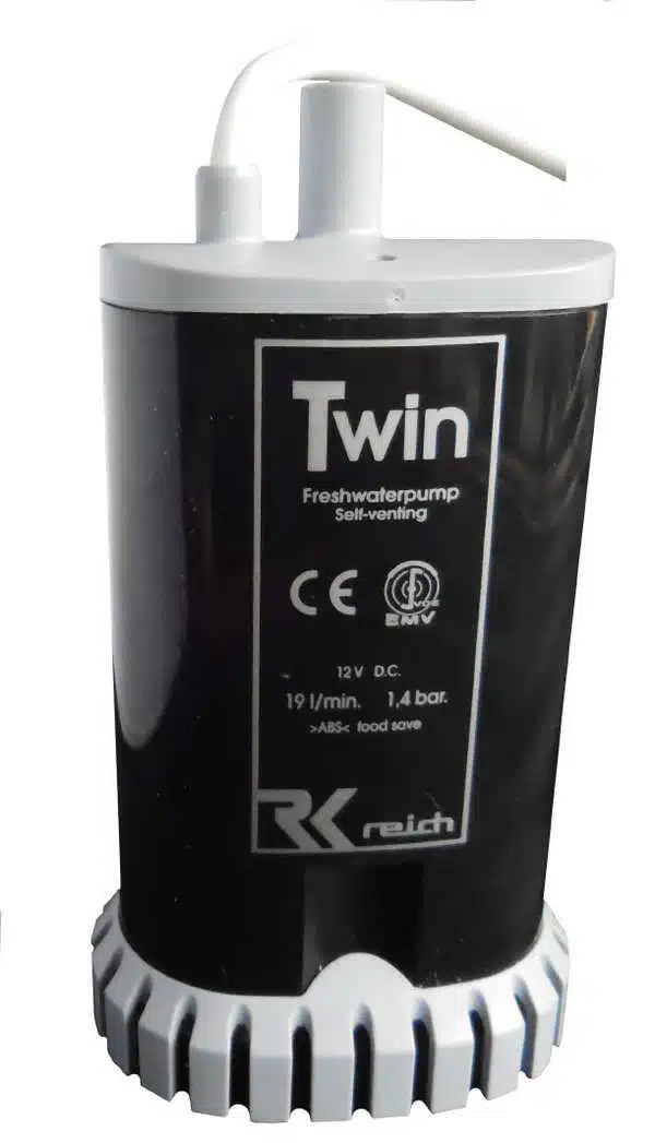 Dompelpomp twin 19 liter