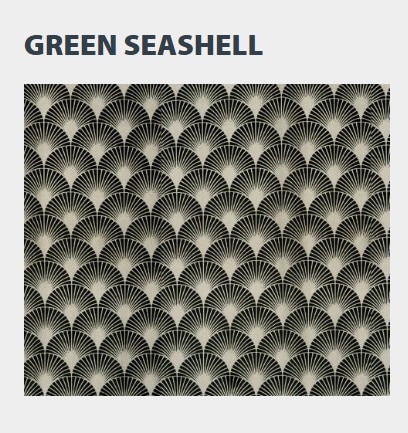 Dorema gordijn 105 cm Green seasshell