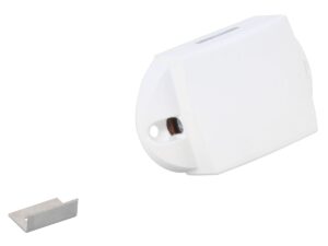 Drukknopslot Spanjolet wit