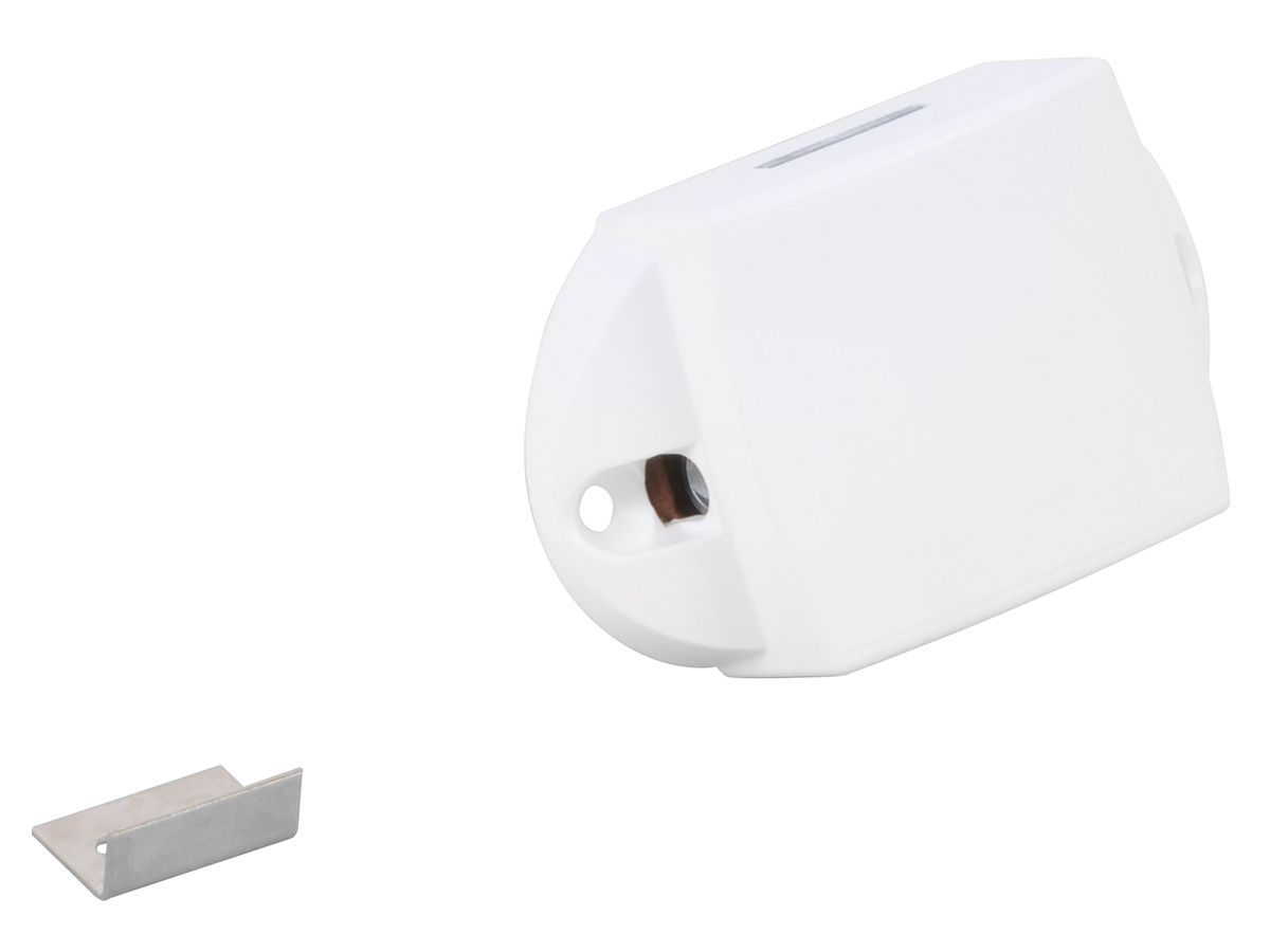 Drukknopslot Spanjolet wit