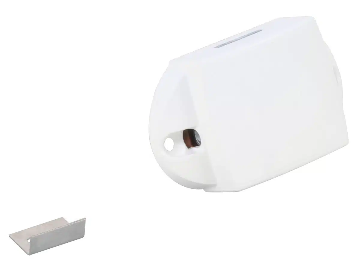 Drukknopslot Spanjolet wit