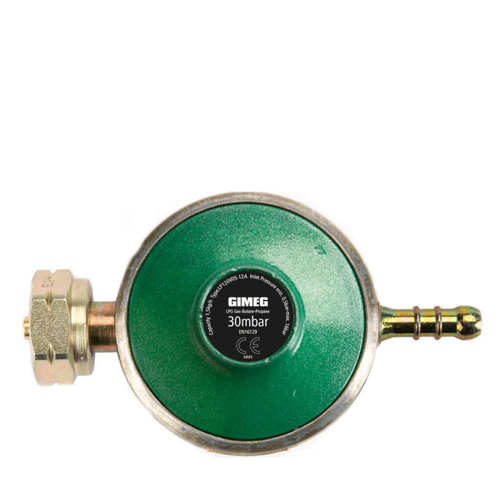 Drukregelaar+ slangpilaar Uni 30mbar