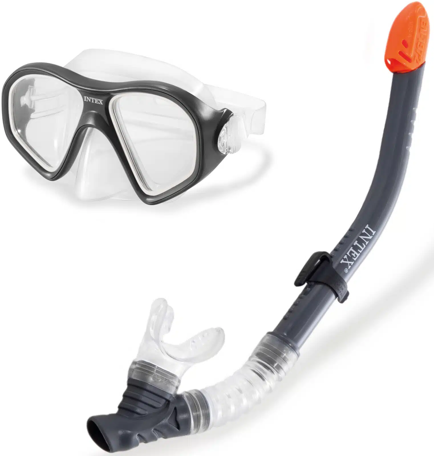 Duikset Bril en snorkel Reef