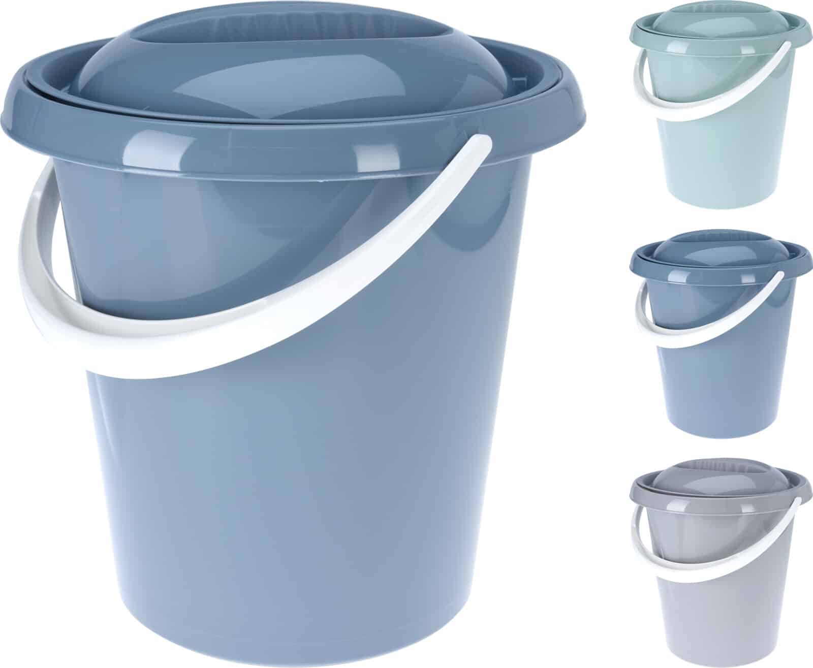 Emmer met deksel 12 liter