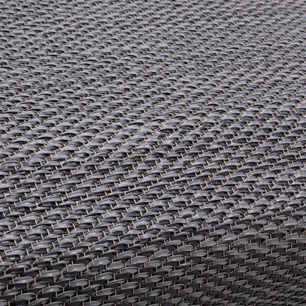 Ferro black/grey 2.5x6 mtr tenttapijt