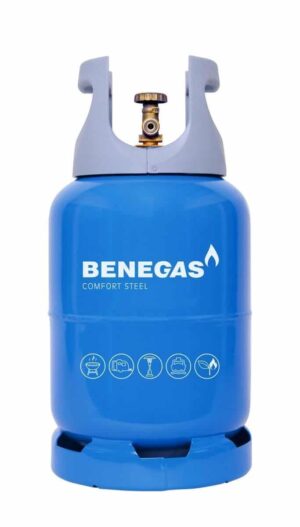 Gasfles Benegas Comfort Steel 6 kg. Vulling