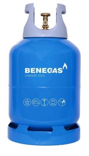 Gasfles Benegas Comfort Steel 9.5 kg. Nieuw